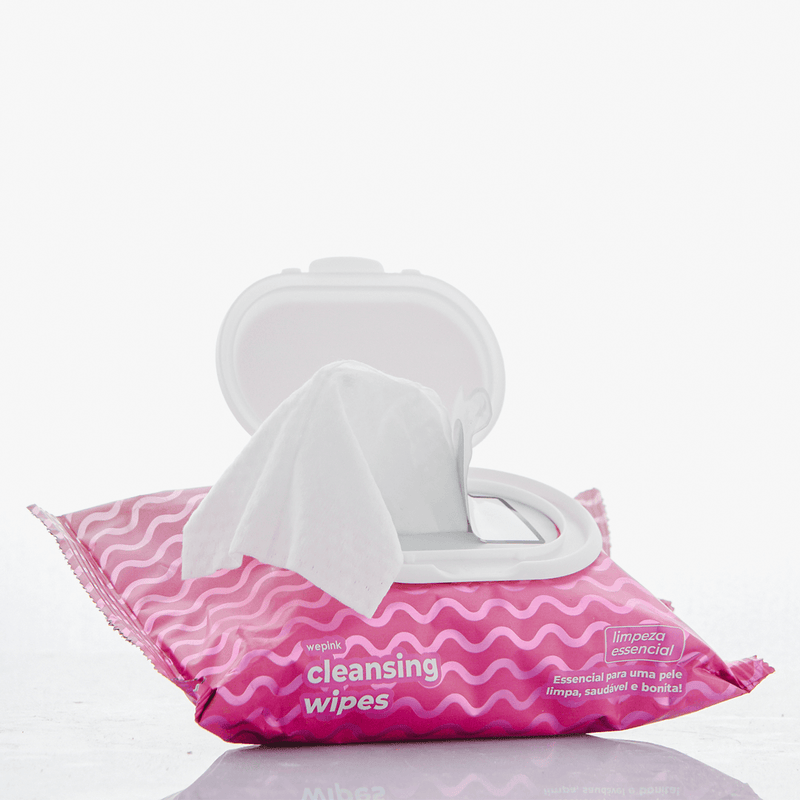 Cleansing Wipes Lenço Umedecido Demaquilante 25 un. - Wepink
