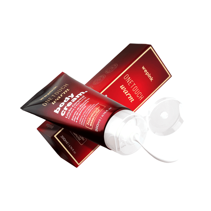 Body Cream One Touch Warm Desodorante Hidratante 200ml - Wepink
