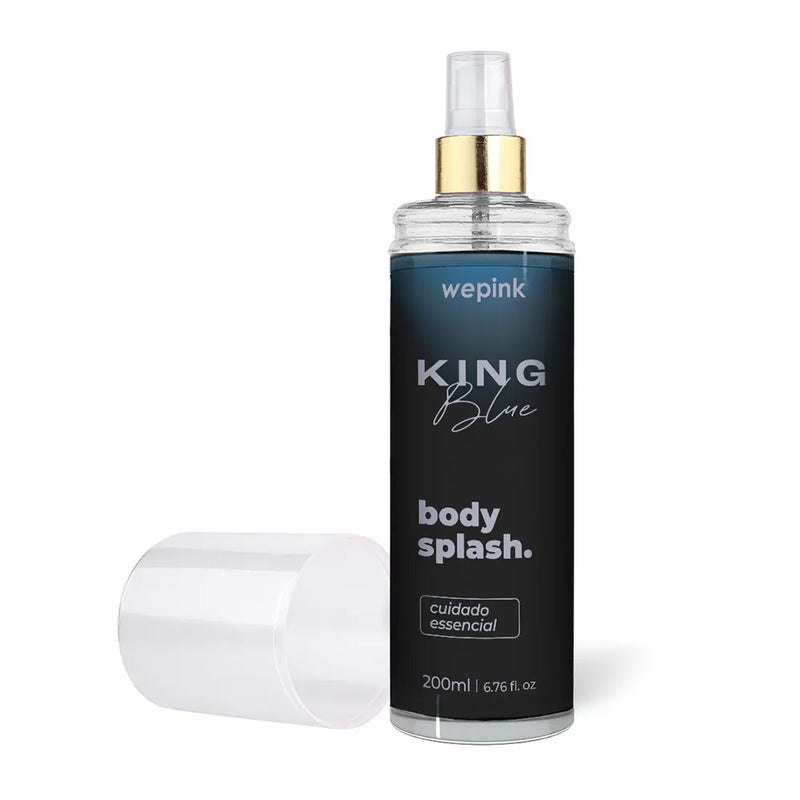 Body Splash King Blue Desodorante Colônia 200ml - Wepink